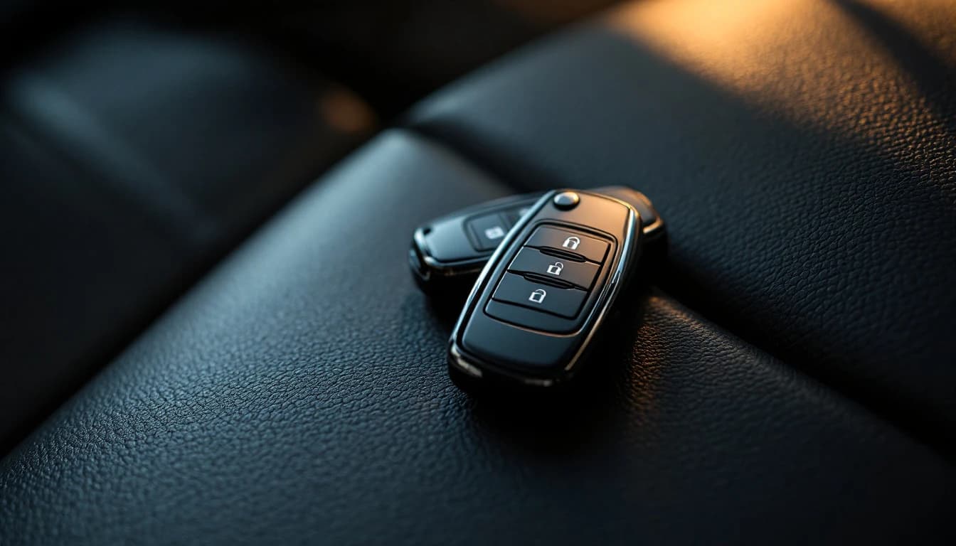 Intelligent Key de Nissan Murano junto al equipo de programación de un cerrajero móvil en Irving TX