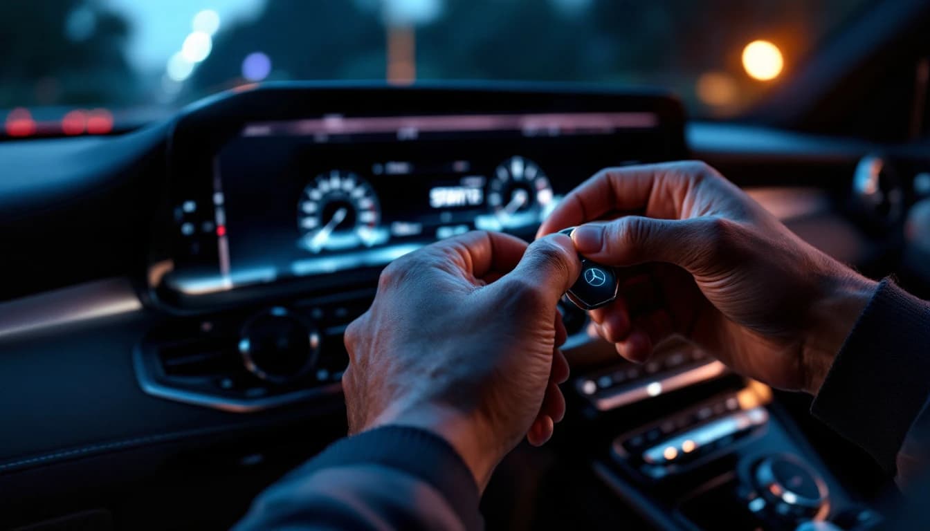 Mercedes 'Llave No Detectada' en Dallas: Diagnóstico y Costos - blog cerrajero Dallas