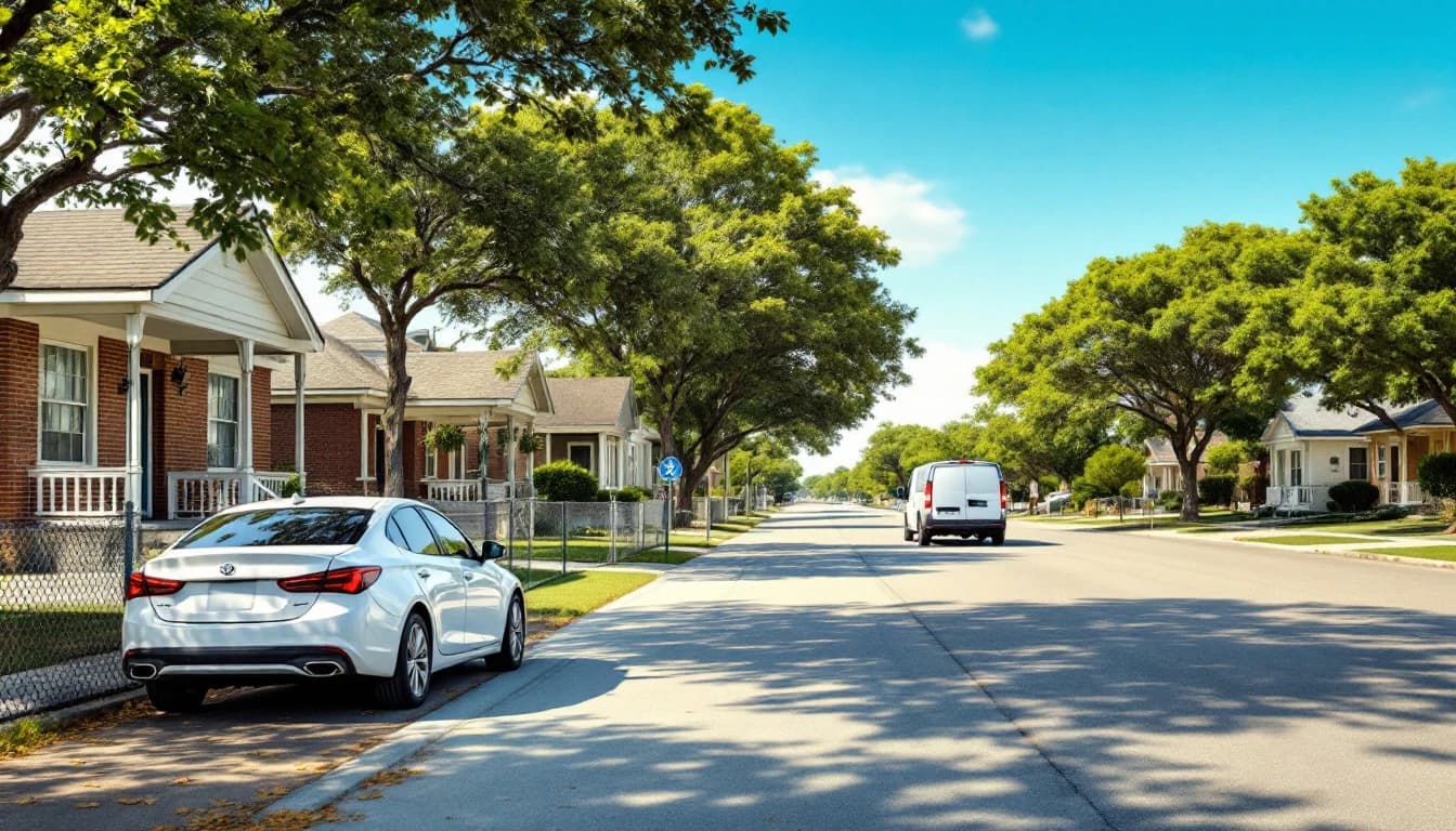 Llave inteligente y llave con transponder de Toyota Corolla junto a un equipo de programación durante un servicio móvil en Oak Cliff, Dallas